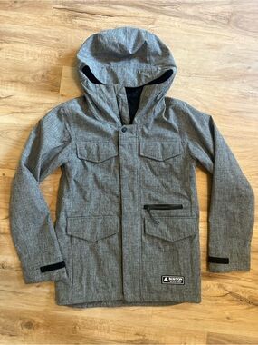 Burton Ski Jacket Size XS Womens Gray/black